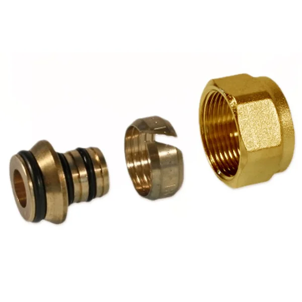 Гайка зі штуцером Bianchi Ø 16(2,0)×1/2" (для металопластикової труби)